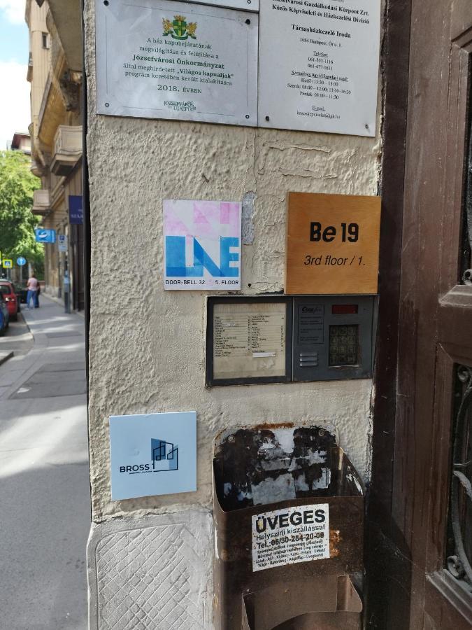 Bross1 Lejlighed Budapest Eksteriør billede